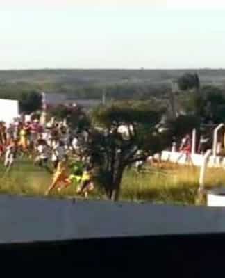 Mairi: Partida entre times sub-15 termina em pancadaria e tiros para o alto