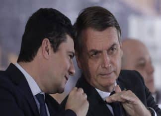 Bolsonaro descarta possibilidade de dividir ministério comandado por Moro